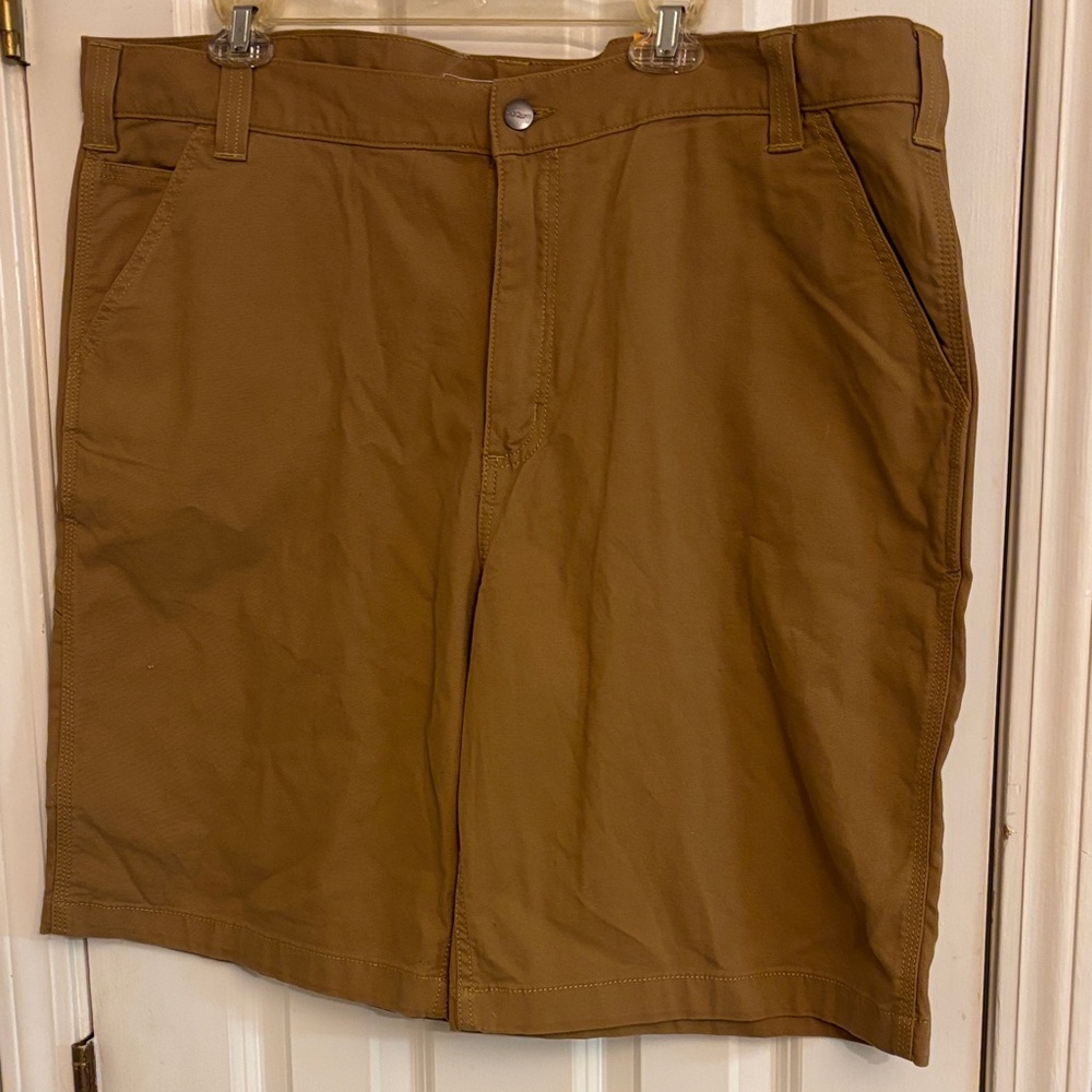 NWT men’s carhartt rugged flex relaxed fit canvas work short